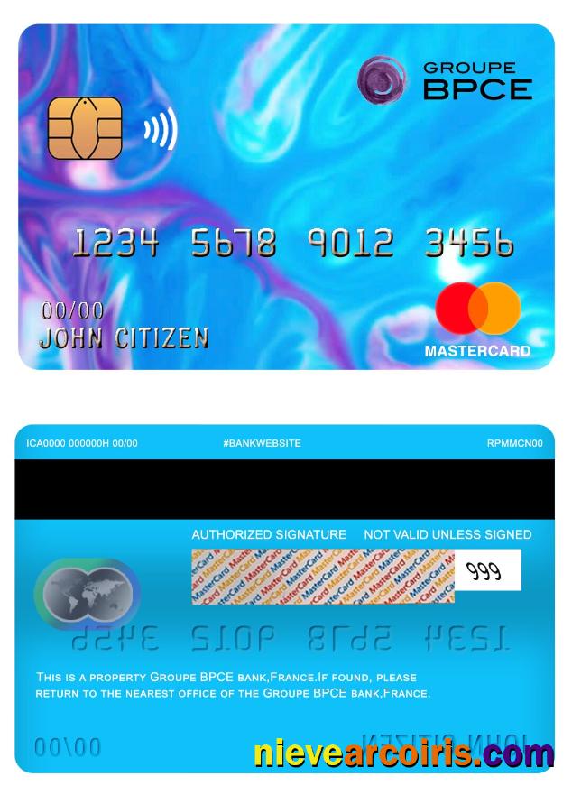 France Groupe BPCE bank mastercard